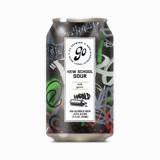 NEW SCHOOL SOUR-GUAVA-NON-ALCOHOLIC BEER